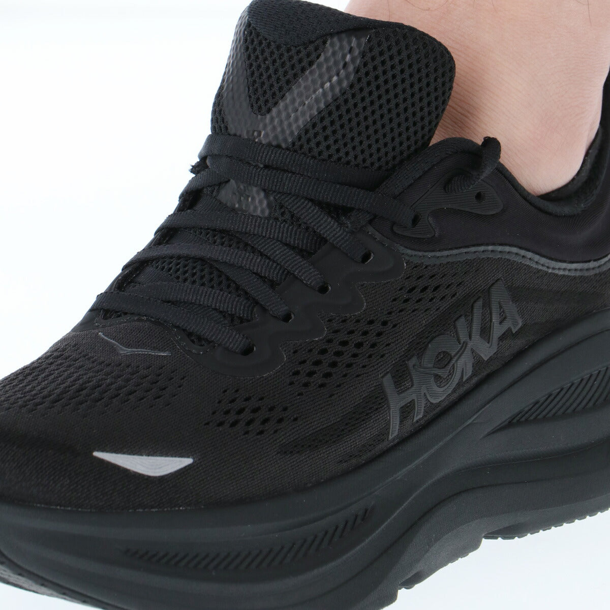 ホカ ボンダイ 9 BONDI シューズ メンズ ブランド ランニングシューズ ウォーキングシューズ ランニング マラソン スニーカー HOKA 黒 おしゃれ 人気 軽い 1162011 ブラック 大きいサイズ 有 スポーツ