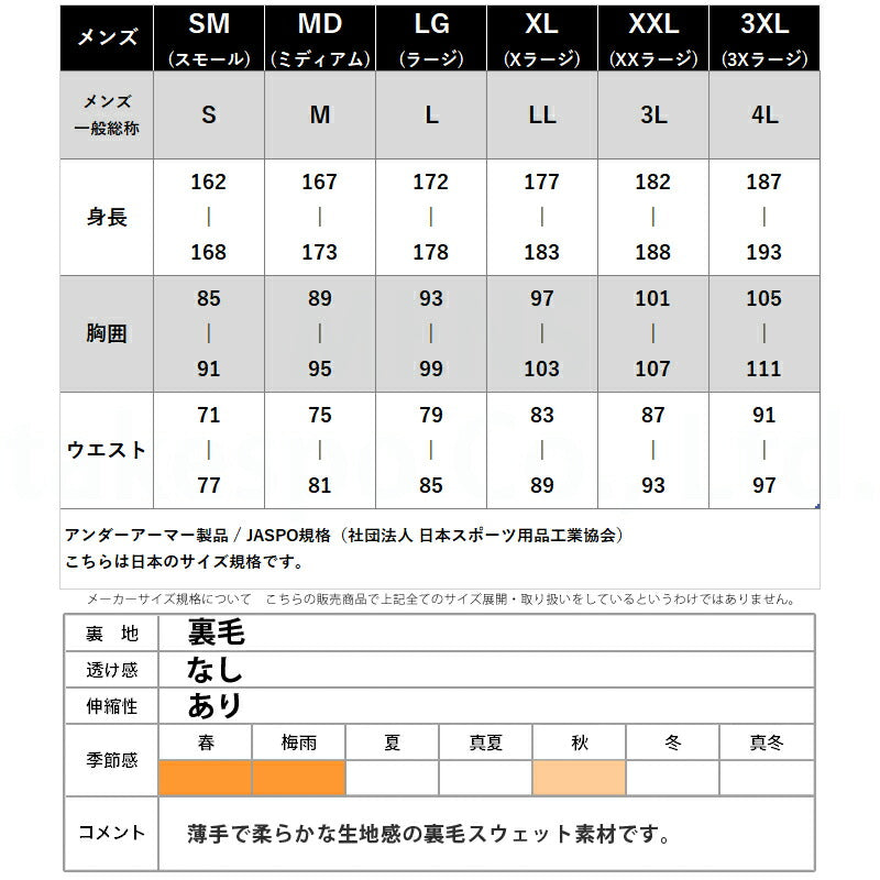 アンダーアーマー スウェット 上下 メンズ ライバルテリー ブラック グレー 1370396