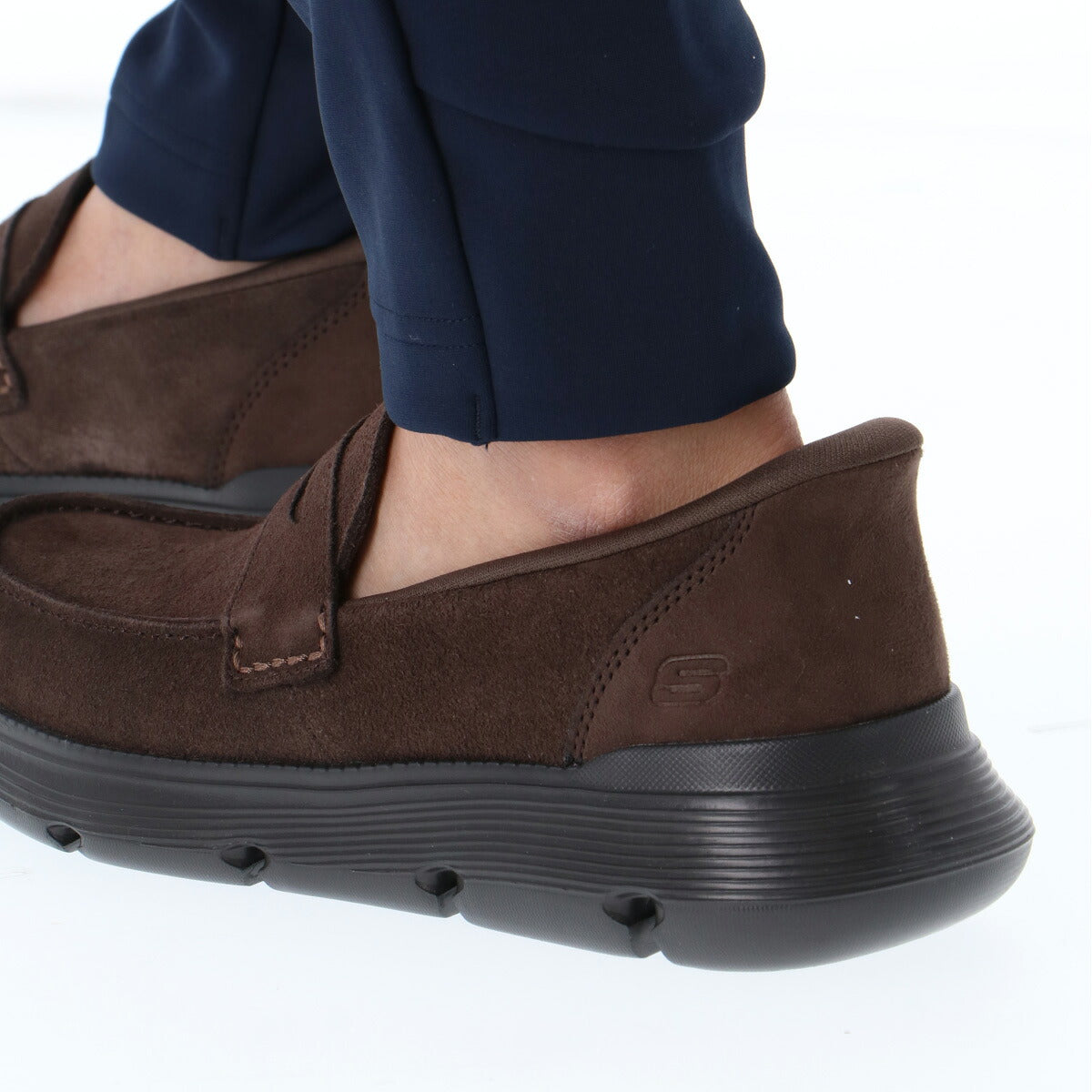 スケッチャーズ スリップインズ ガルザ シューズ メンズ ブランド スニーカー SKECHERS ローファースニーカー スリッポン 靴 くつ 手を使わず履ける 履きやすい ハンズフリー ローカット スエード