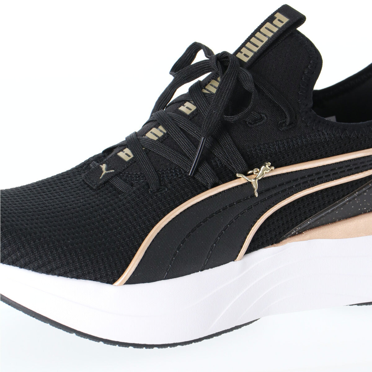 プーマ ソフトライド SOFTRIDE シューズ レディース ブランド スニーカー PUMA 厚底 カジュアル 黒 ウォーキング 313719 ブラック 新作 かわいい 大きいサイズ 有 スポーツ おしゃれ