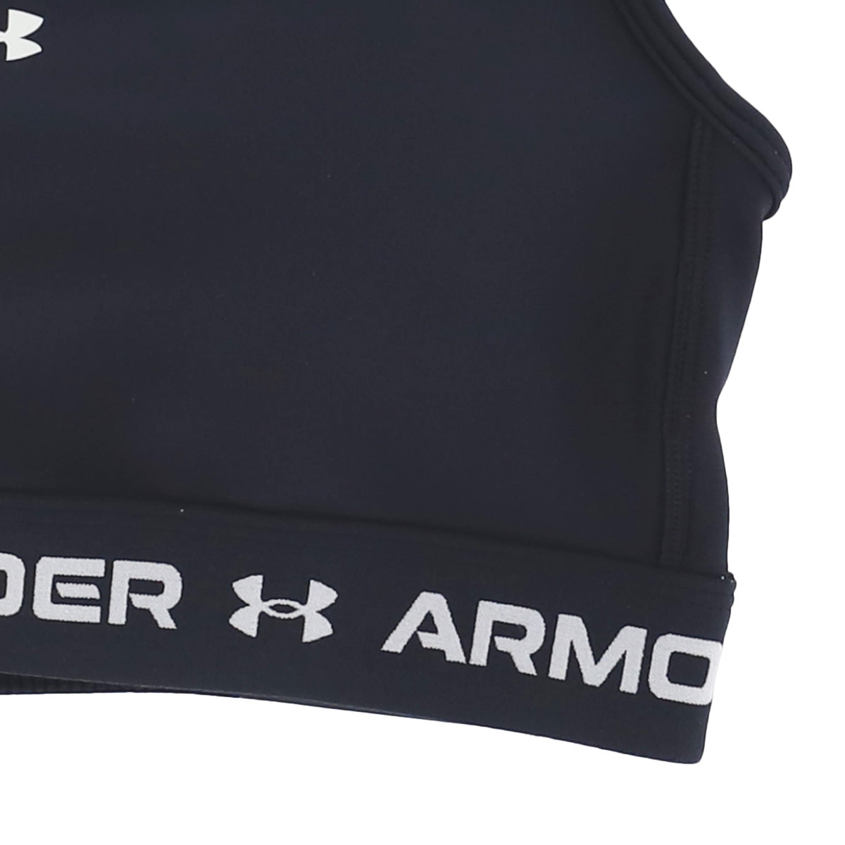 アンダーアーマー ブカツ スポーツブラ レディース ブランド UNDER ARMOUR 【返品交換不可】 フィットネス UVカット ミディアムサポート 部活 吸汗 速乾 6001295 ブラック ホワイト ネイビー 新作 かわいい