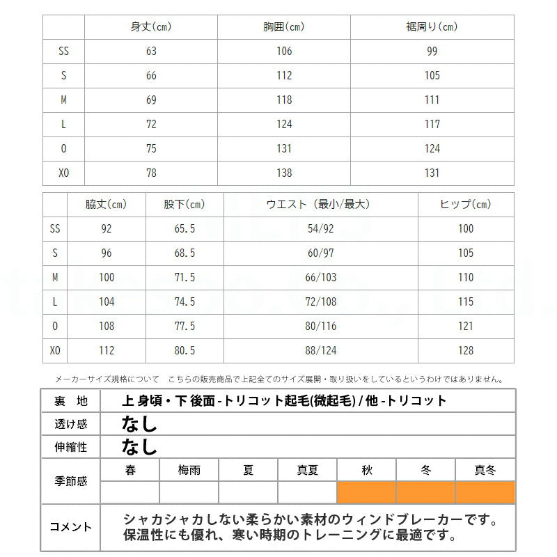 ヨネックス メンズ ウインドブレーカー上下 ユニ裏地付ウィンド YONEX アパレル 上下 70100/80087