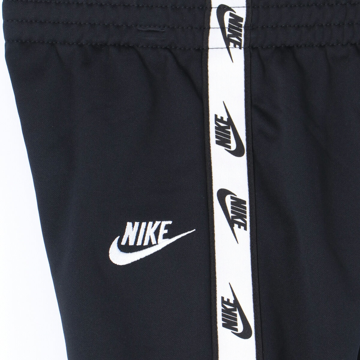 ナイキ ジャージ上下 ロゴ ジャージ 上下 セットアップ ジュニア ブランド NIKE フルジップ トラックスーツ サイドライン 86M452 023 黒 ブラック 新作 上下セット 男 女の子 キッズ スポーツウェア