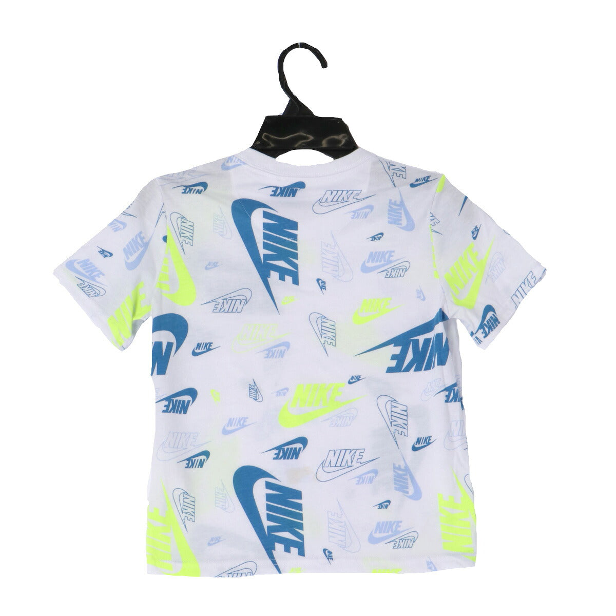 ナイキ NSW Tシャツ ハーフパンツ 上下 セットアップ ジュニア ブランド NIKE 半袖 4才 5才 6才 7才 86N043 B4T 白 ホワイト 新作 上下セット 男 女の子 キッズ 男の子 スポーツウェア トレーニングウェア