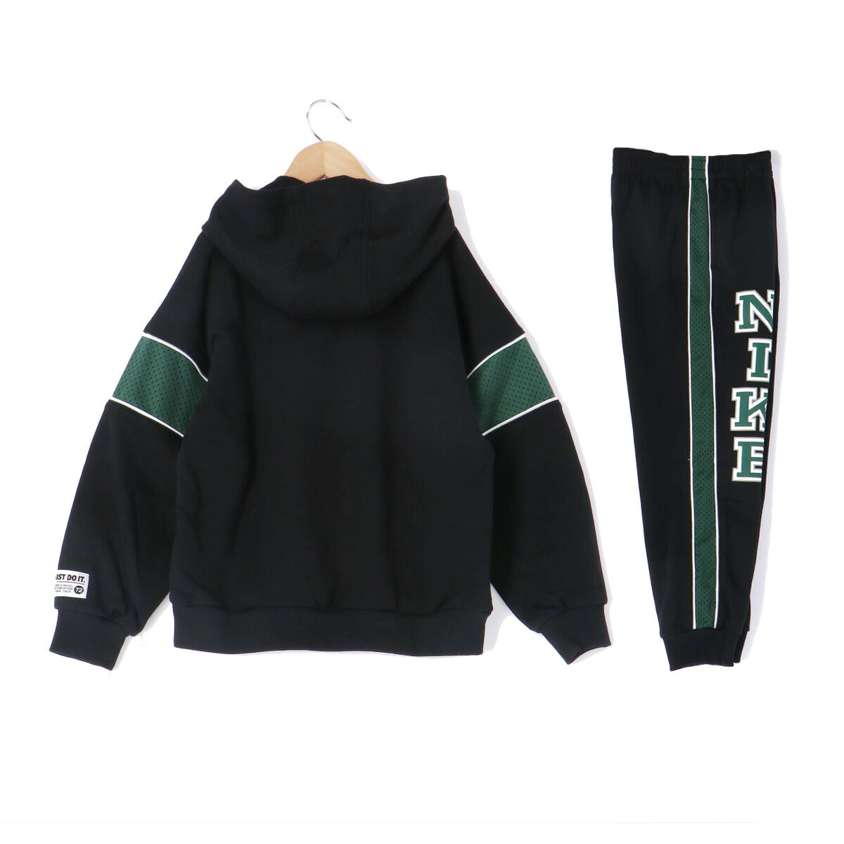 ナイキ スウェット 上下 ジュニア NKB B NSW P.E. FT 黒 ブラック 86N222