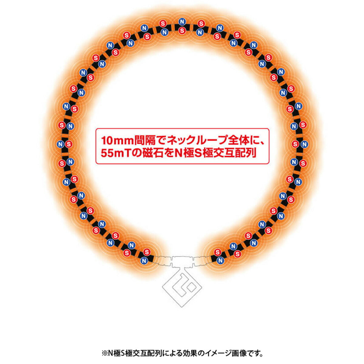 コラントッテ ユニセックス 磁気ネックレス TAOネックレス AURA アウラ Colantotte アクセサリ ABAPH