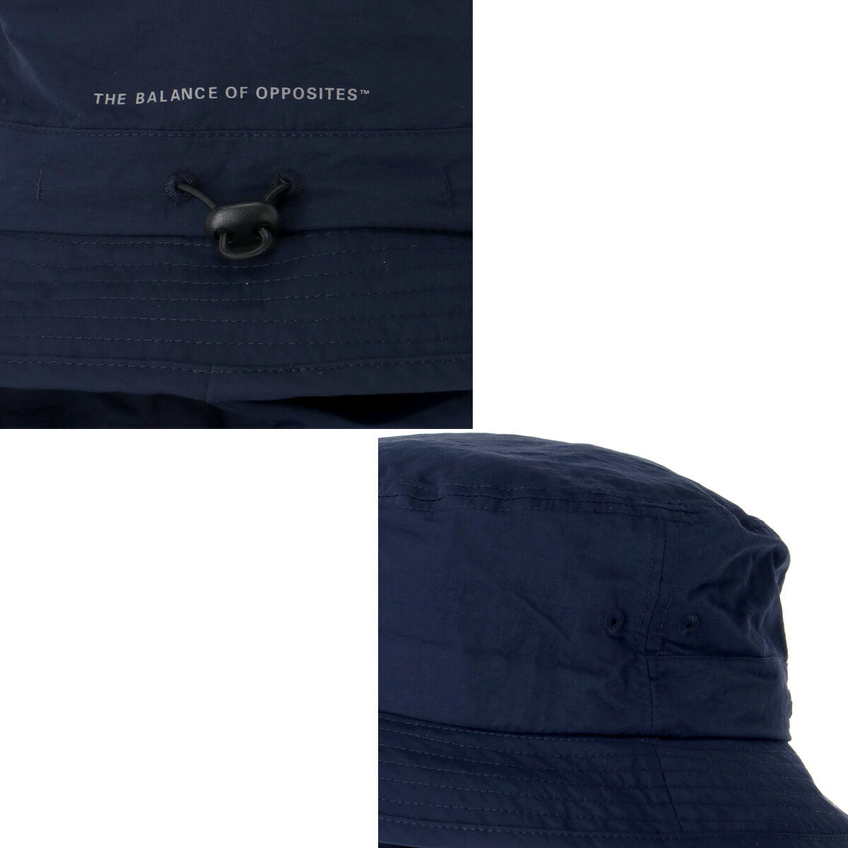 ルーカ ハット メンズ BALANCE SUN SHADE ブラック ネイビー ホワイト BF04A903