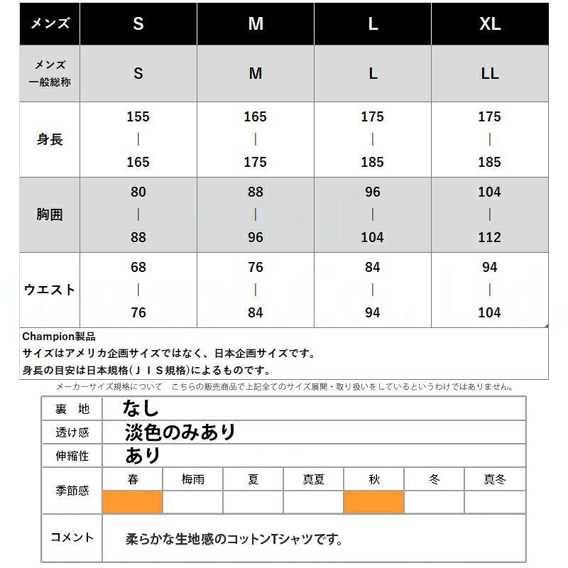 チャンピオン Tシャツ メンズ ブラック ネイビー ホワイト イエロー グレー C3C417