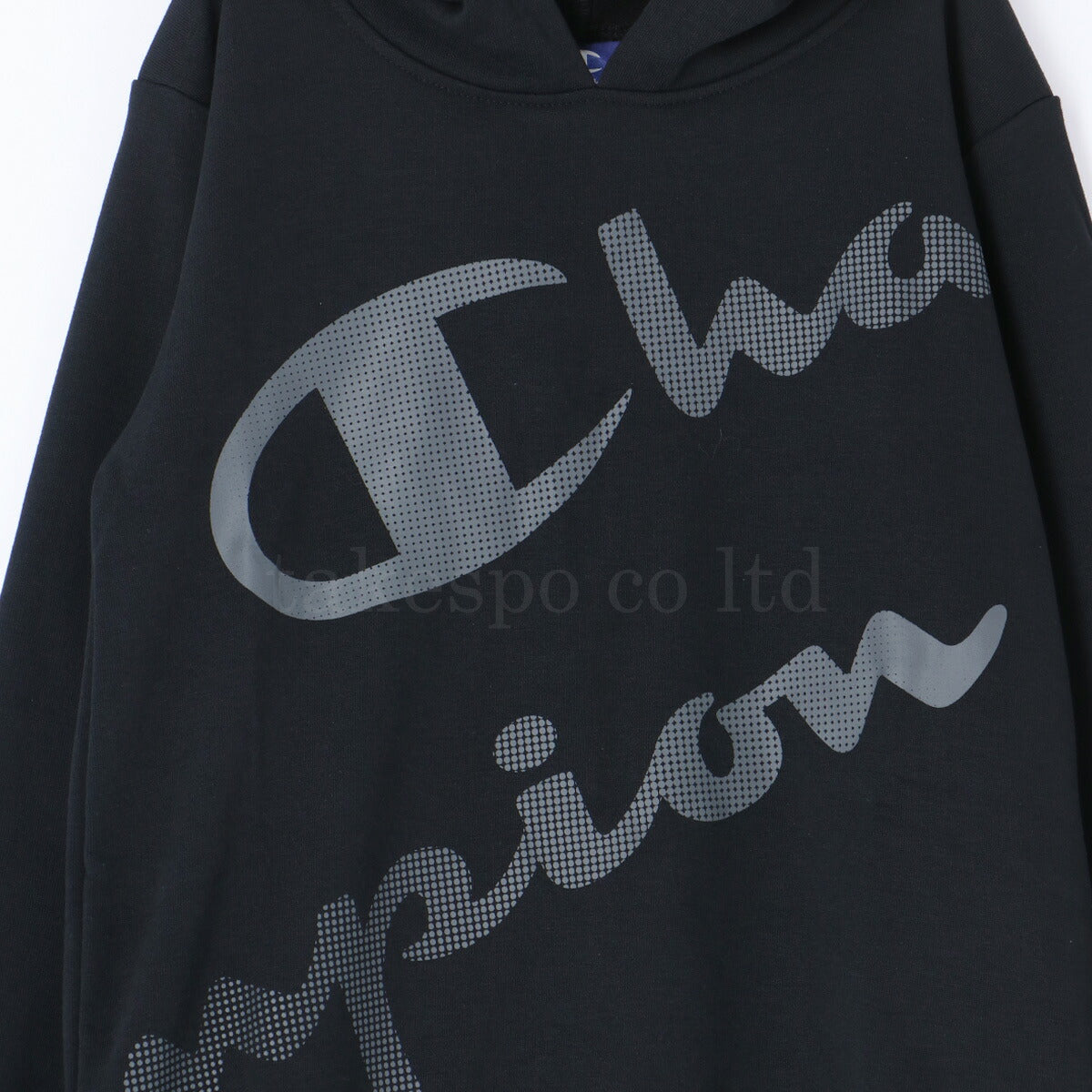 チャンピオン スウェット 上下 ジュニア ブラック CKAS106