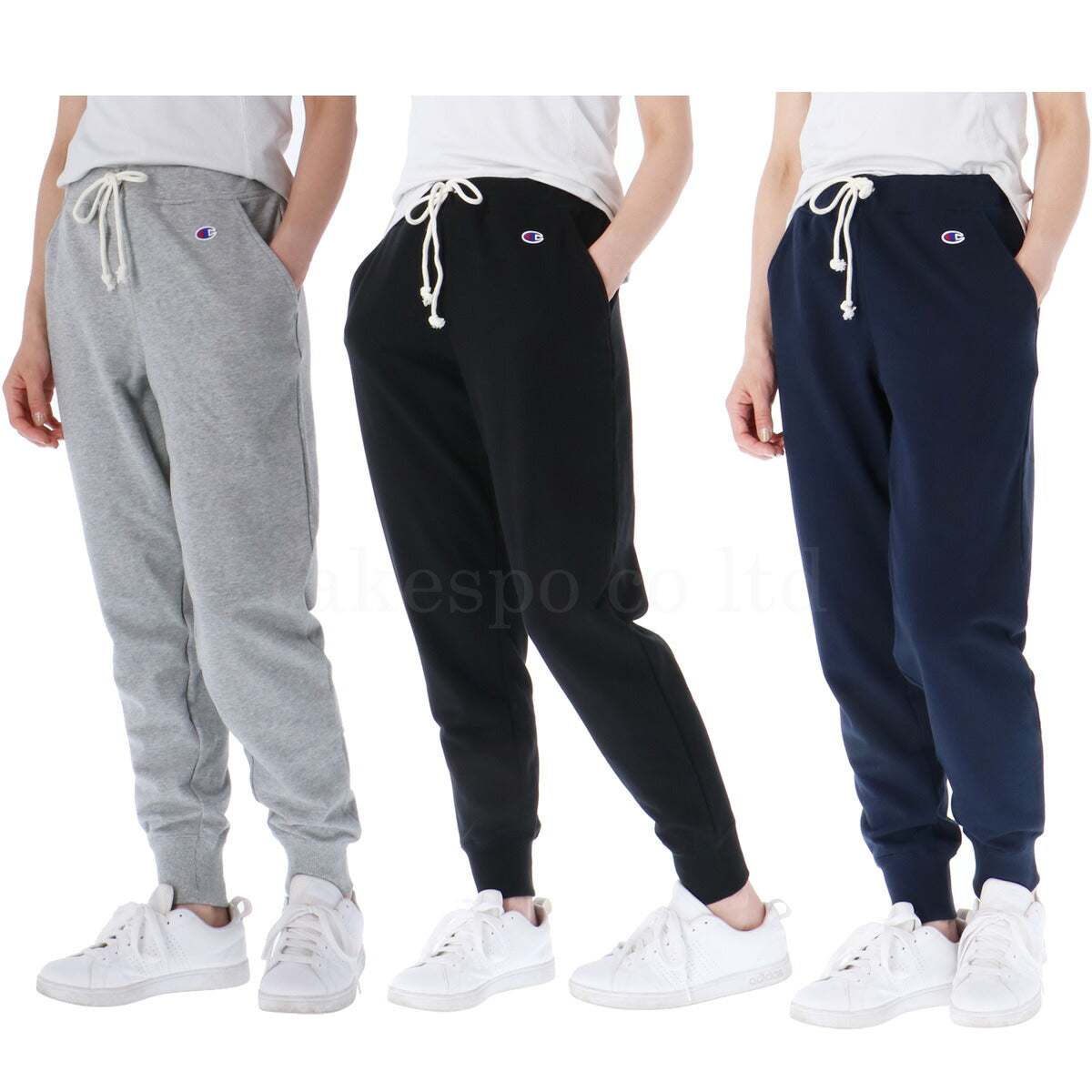 チャンピオン スウェットパンツ レディース ロングパンツ グレー ブラック ネイビー CWY211