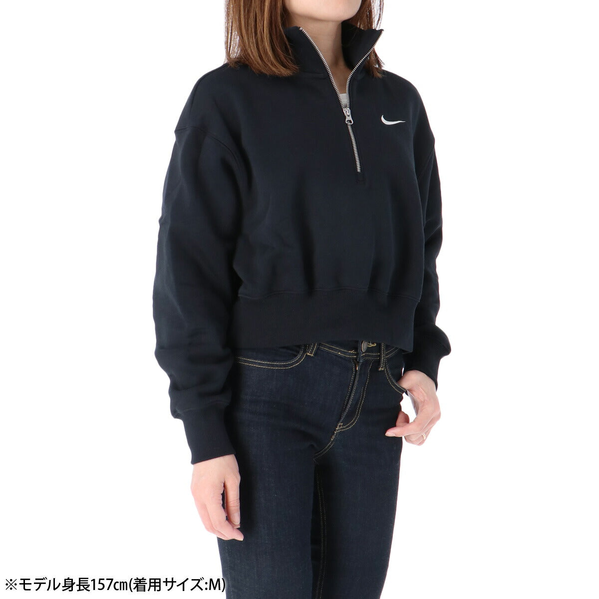 ナイキ スウェットシャツ レディース スポーツウェア フェニックス 黒 ブラック DQ5768