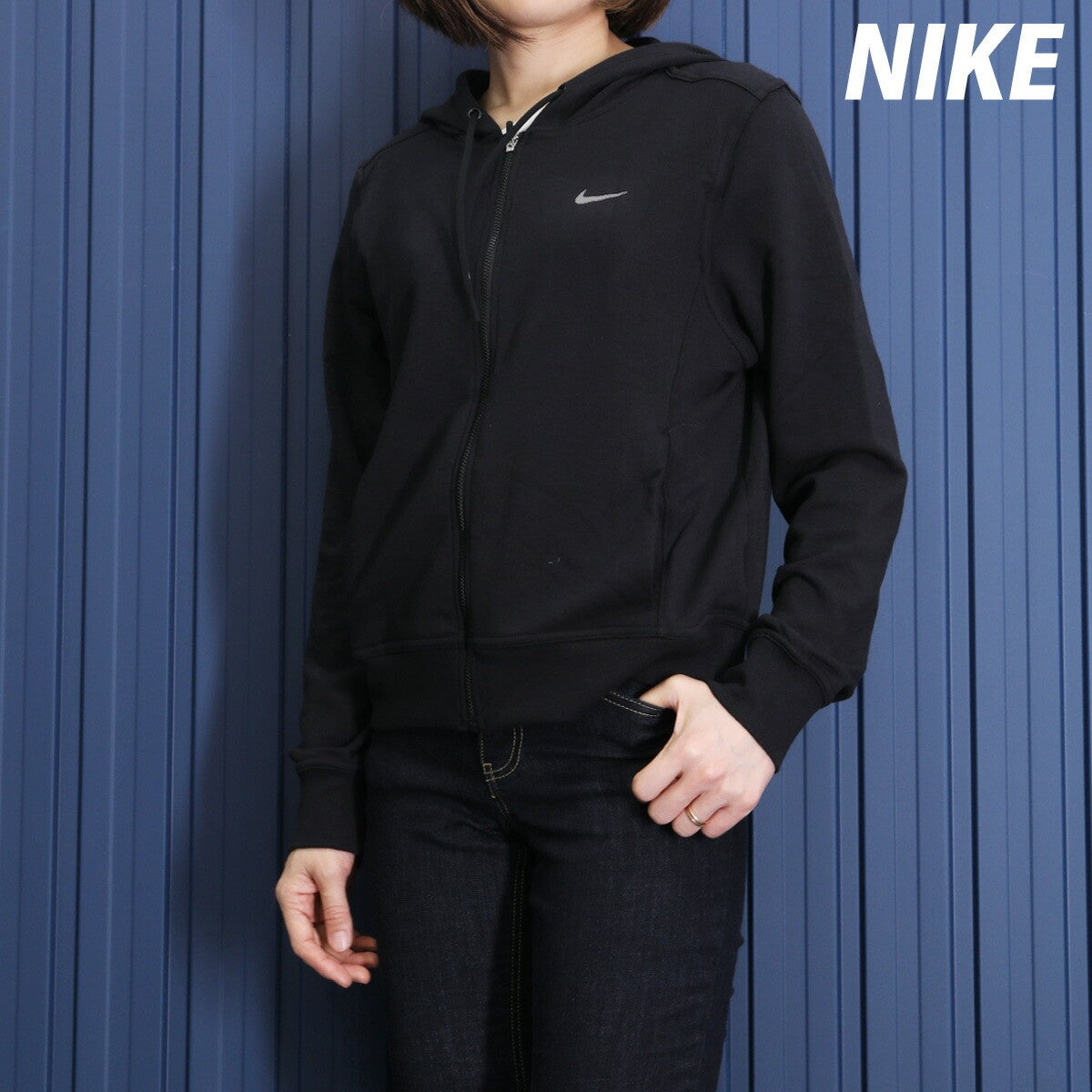 ナイキ スウェットパーカー レディース Dri-FIT ワン 黒 ブラック FB5199