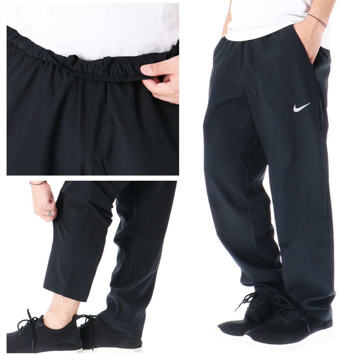 ナイキ DF フォーム ウインドブレーカー 上下 セットアップ メンズ ブランド NIKE フード付き 吸汗 速乾 ストレッチ FB7483 010 黒 ブラック 新作 上下セット ウーブン woven 大きいサイズ 有 スポーツウェア
