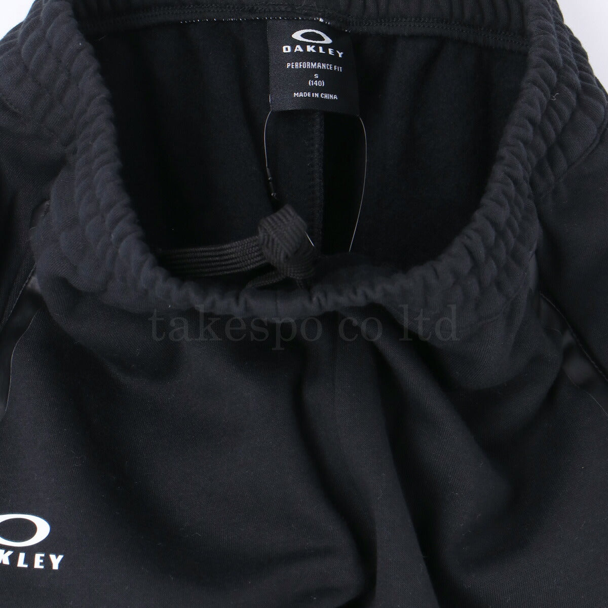 オークリー スウェット 上下 ジュニア WARM FLEECE ブラック ホワイト FOA407050