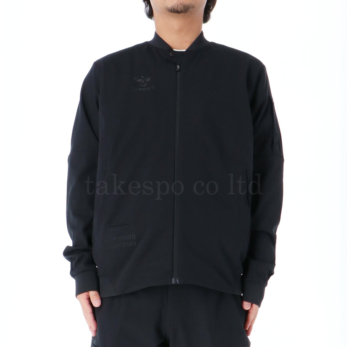 ヒュンメル ジャージ 上下 メンズ hummel PLAY ブラック ネイビー HAW2176