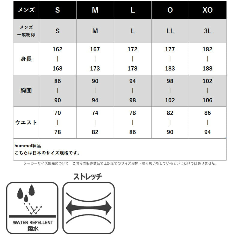 ヒュンメル メンズ ウインドブレーカー上下 hummel アパレル 上下 HAW2192/HAW2192P