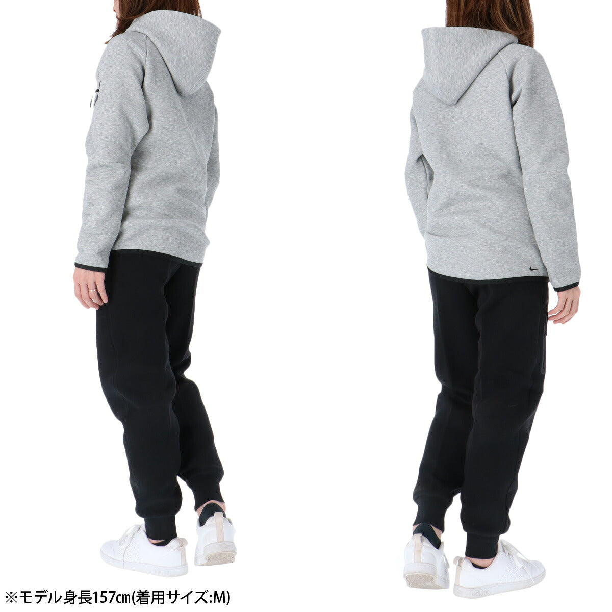 ナイキ スウェット 上下 レディース NSW テックフリース 黒 ブラック HV6748