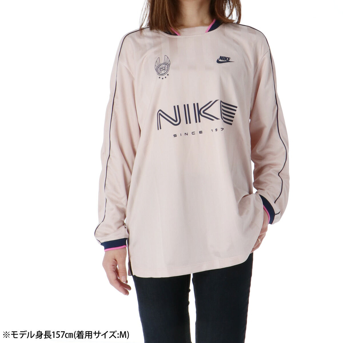 ナイキ Tシャツ レディース スポーツウェア 桃色 ピンク IM7453