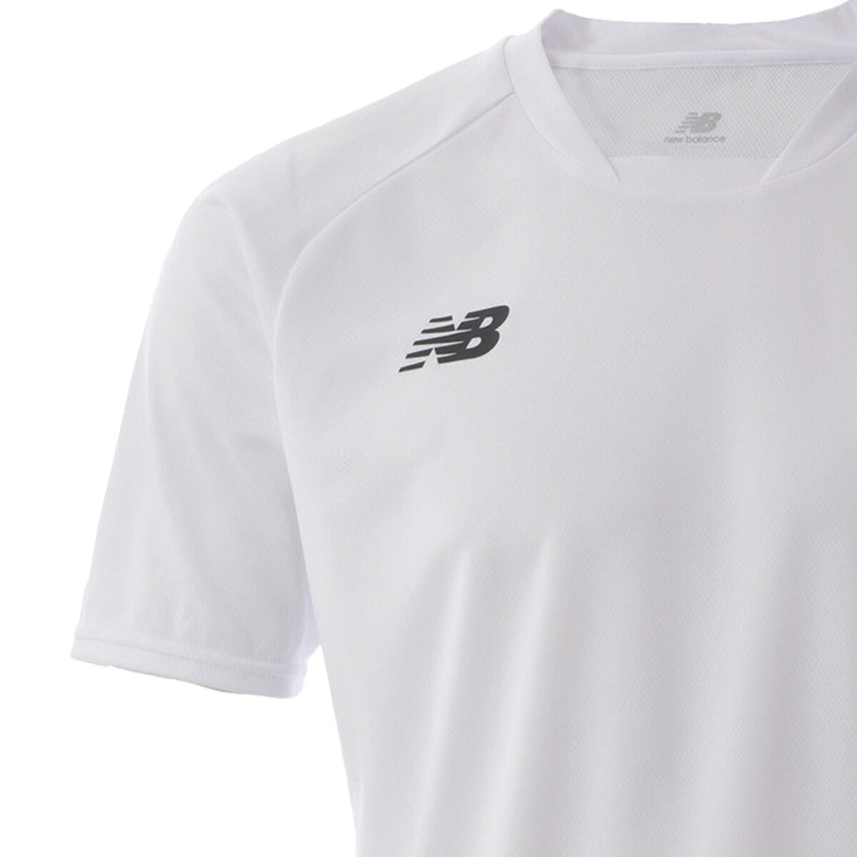 ニューバランス Tシャツ ジュニア ゲームシャツ 白 ホワイト JJTF0487