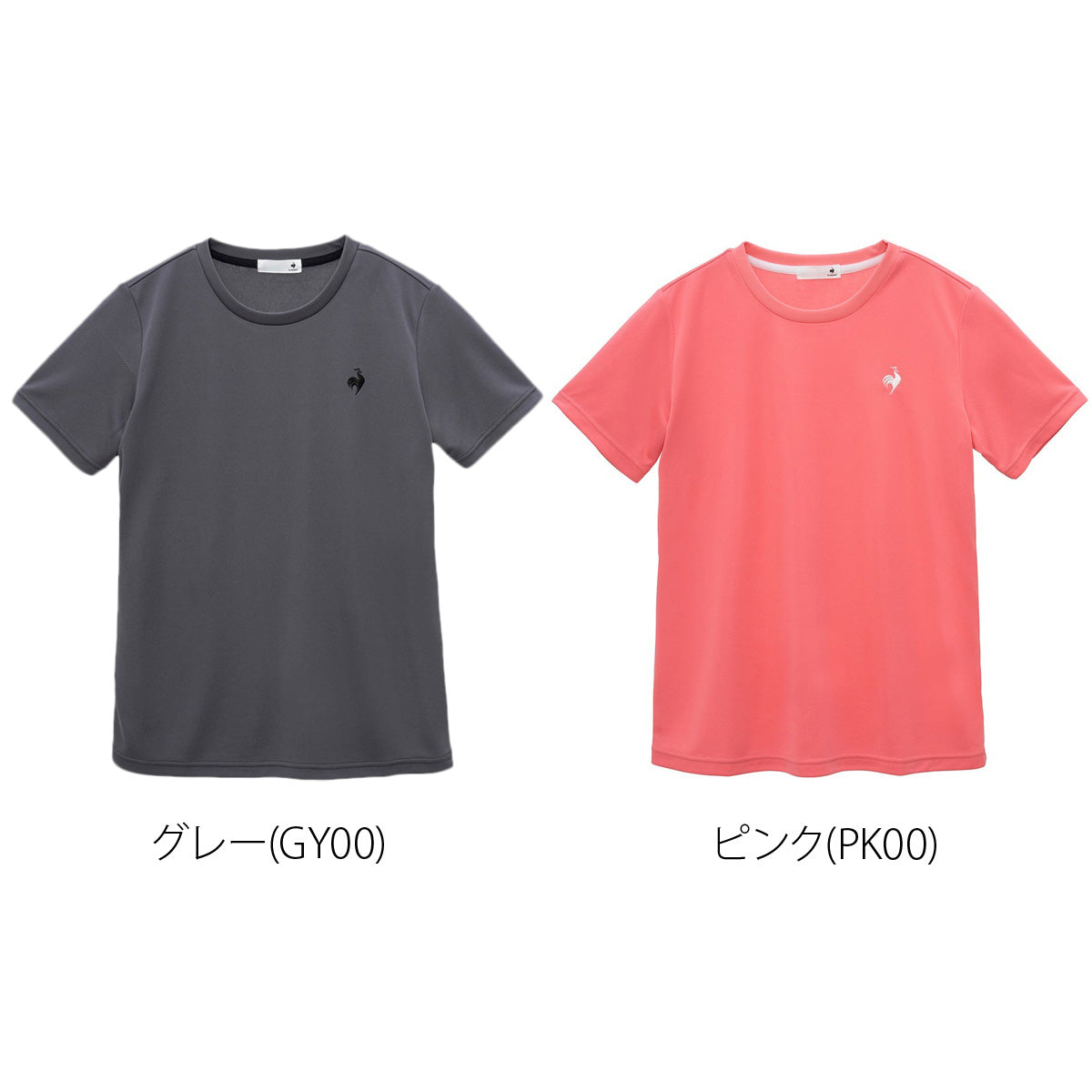 ルコック Tシャツ レディース エコペット ブラック ネイビー ホワイト グレー ピンク LT5SHTZ1L