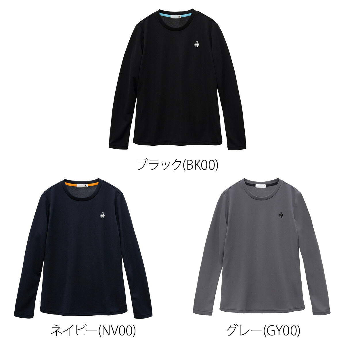 ルコック Tシャツ レディース エコペット ブラック ネイビー グレー ホワイト ピンク LT5SLTZ1L