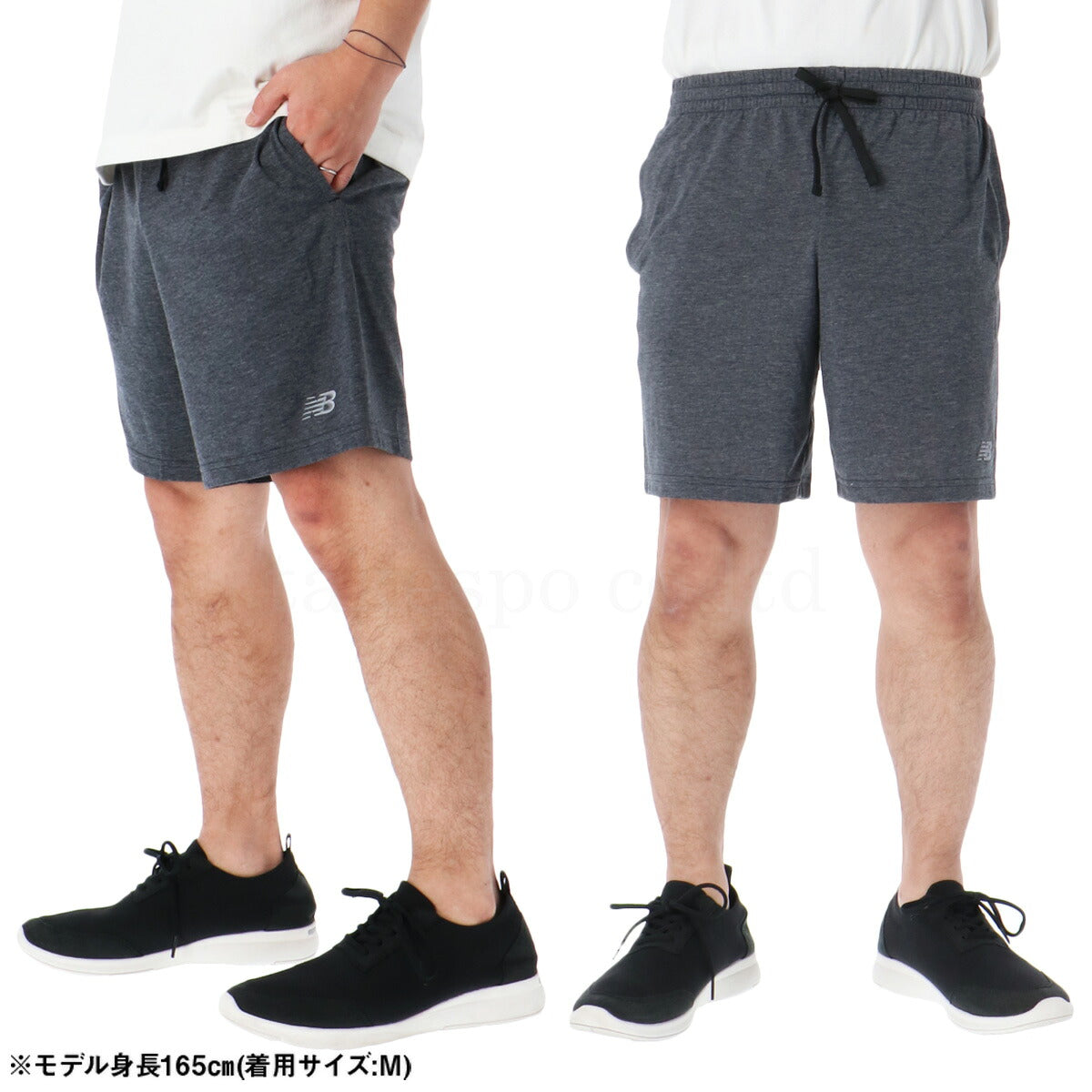 ニューバランス ショートパンツ メンズ スポーツ エッセンシャル 黒 ブラック MS41073