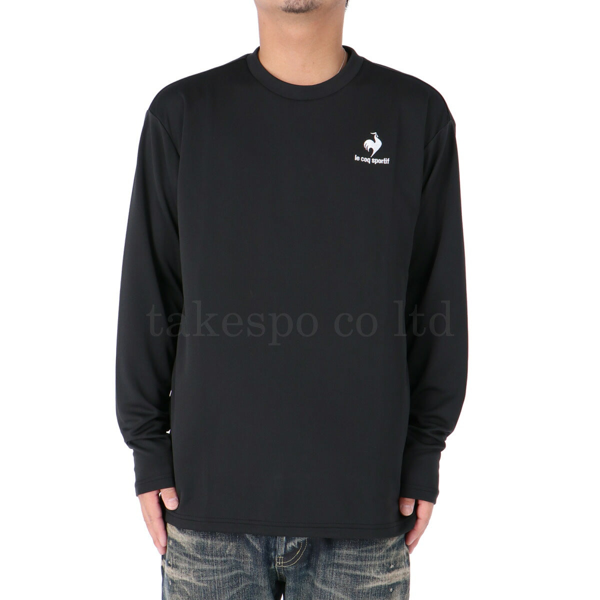 ルコック Tシャツ メンズ エコペット ブラック ネイビー ホワイト グレー ブルー QMMUJB30Z