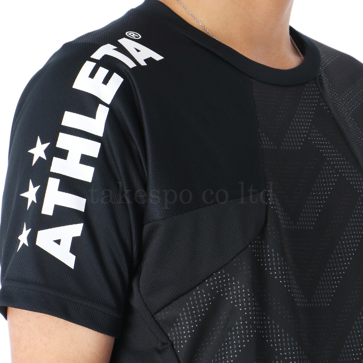 アスレタ Tシャツ メンズ ブラック ネイビー ホワイト 02406