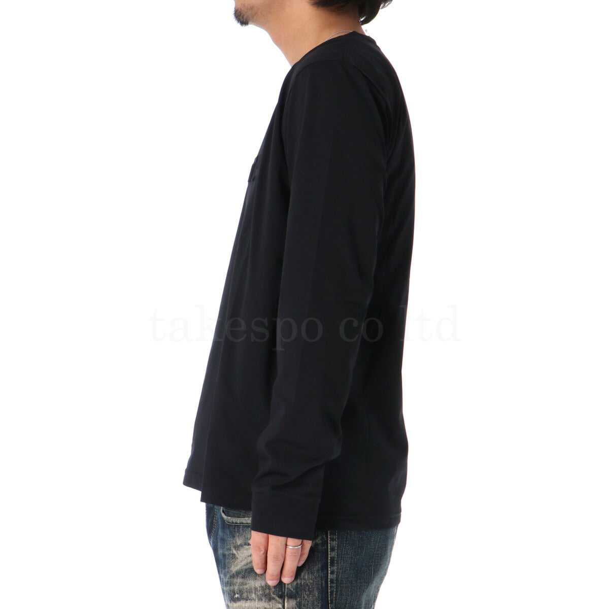 アスレタ Tシャツ メンズ ロングスリーブ ブラック ホワイト ネイビー 03387