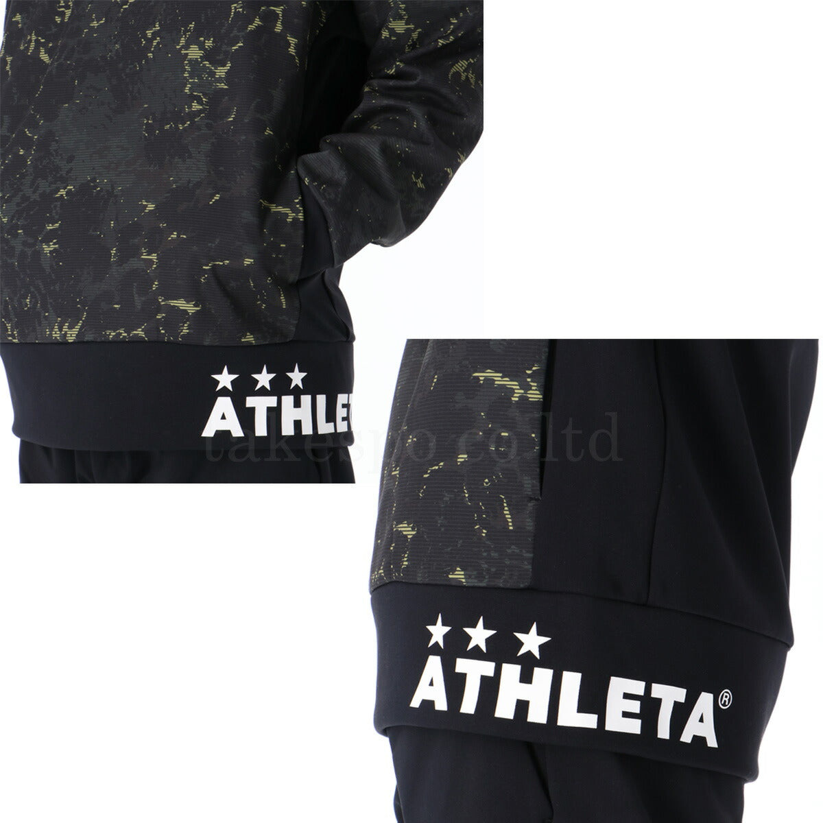 アスレタ メンズ スウェット上下 防風スウェット ATHLETA アパレル 上下 03390/03392