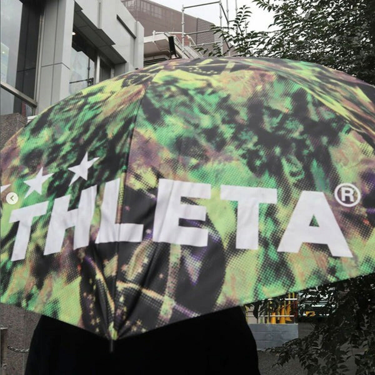 スポーツ 日傘 大きい 大きめ サッカー ブランド アスレタ パラソル 晴雨兼用 サッカー観戦 アンブレラ 直径120cm ビッグサイズ傘 遮熱 UVカット 遮光 日差し対策 スポーツ観戦