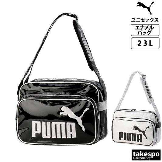 プーマ バッグ メンズ レディース トレーニング PU ショルダー ブラック ホワイト 079427