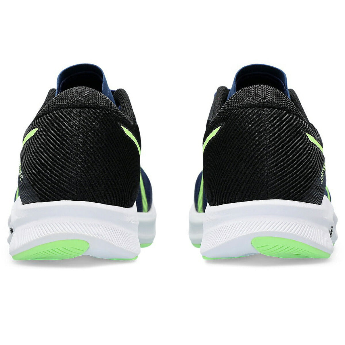 アシックス シューズ メンズ HYPER SPEED 3 WIDE ブラック ネイビー レッド 1011B702