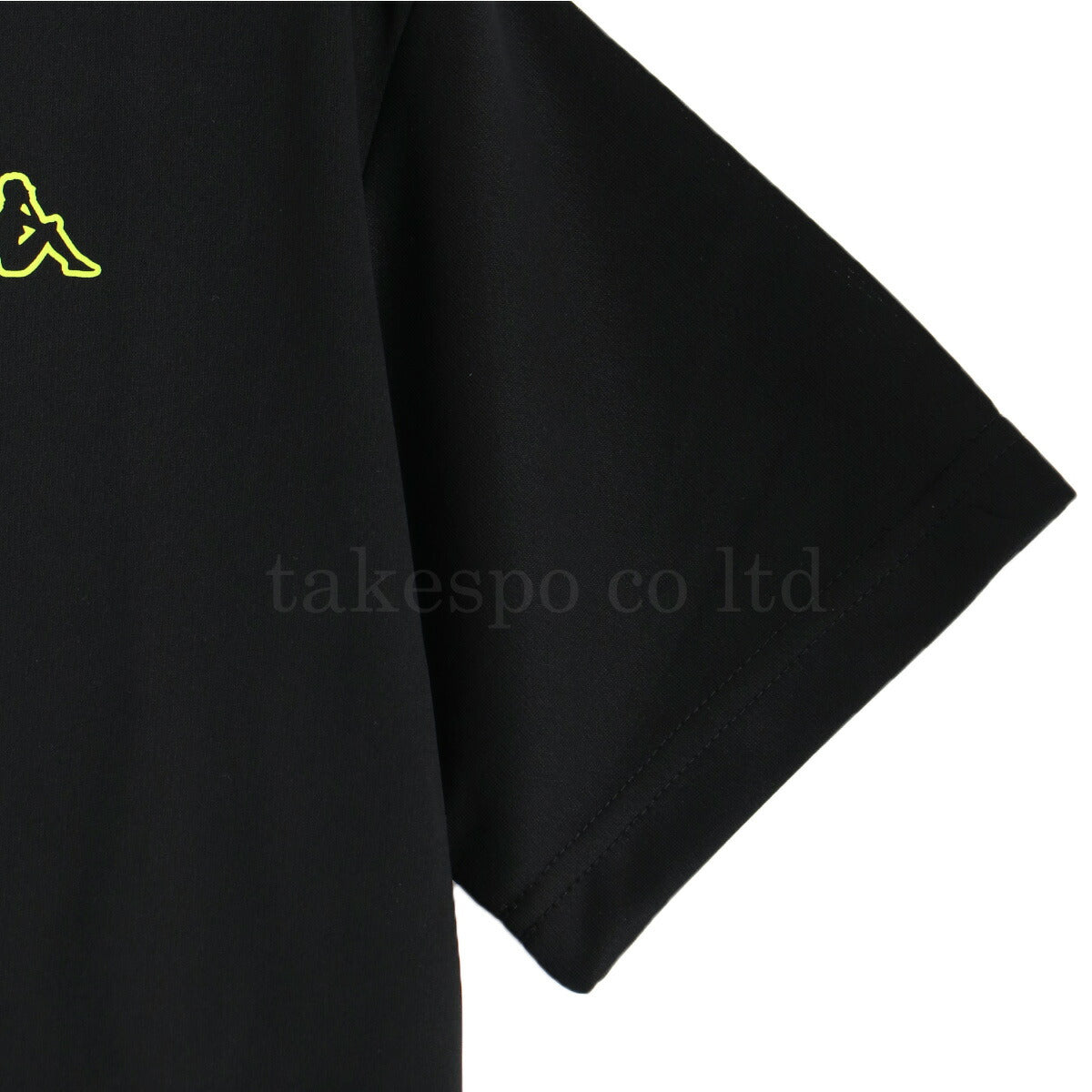 カッパ Tシャツ ジュニア ブラック ホワイト グリーン 115638