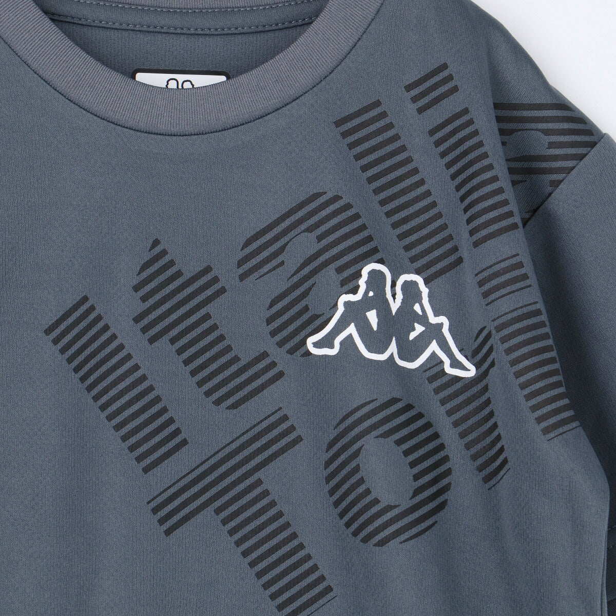 カッパ Tシャツ ハーフパンツ 上下 ジュニア グラフィックロゴ グレー グリーン ネイビー 115658