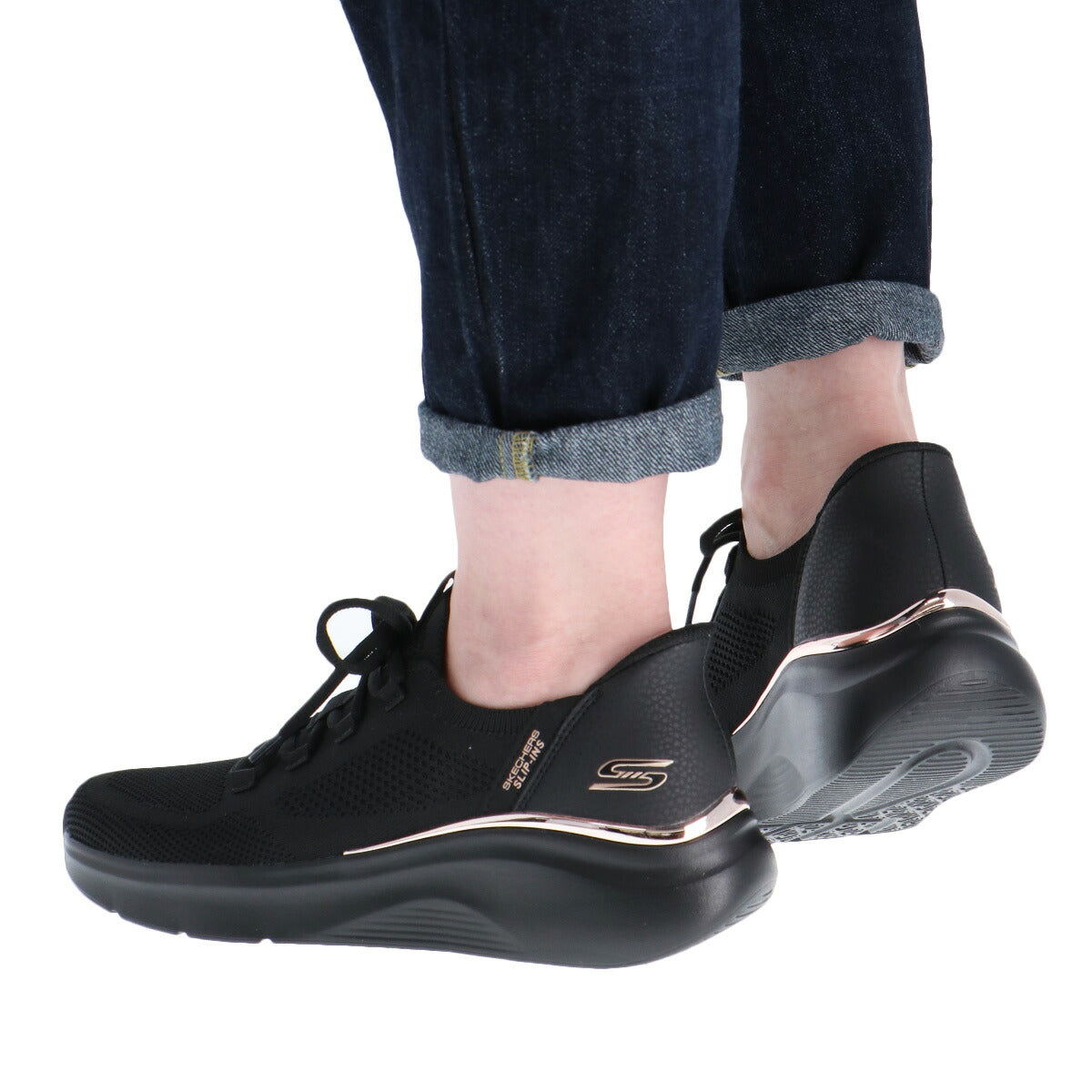 スケッチャーズ スリップインズ シューズ レディース ブランド スニーカー SKECHERS ボブスビーラブトゥルーデライト カジュアルシューズ カジュアル 日常使い 普段履き おでかけ おしゃれ ハンズフリー
