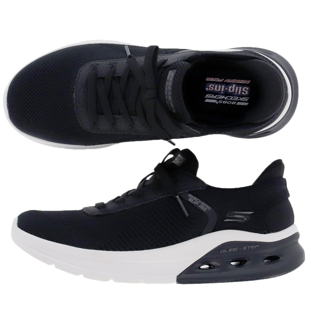 スケッチャーズ レディース シューズ スリップインズ ボブス アーク ウェーブス SKECHERS シューズ 117638