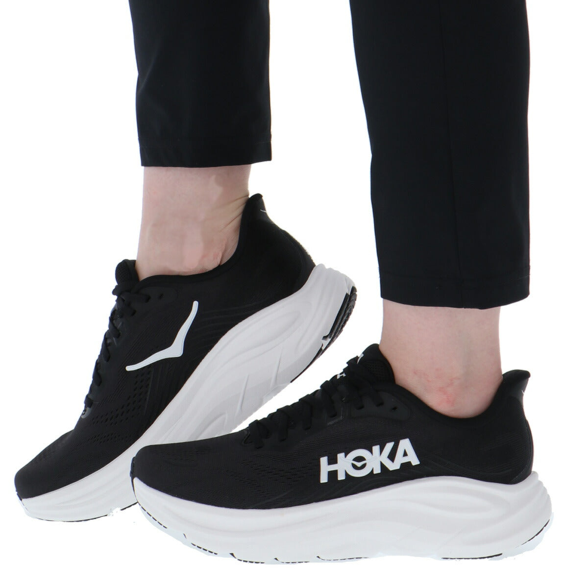 ホカ クリフトン 10 シューズ レディース ブランド ランニングシューズ ウォーキングシューズ ランニング マラソン スニーカー HOKA 黒 軽量 厚底 1176573 ブラック ブルー かわいい 大きいサイズ 有 スポーツ