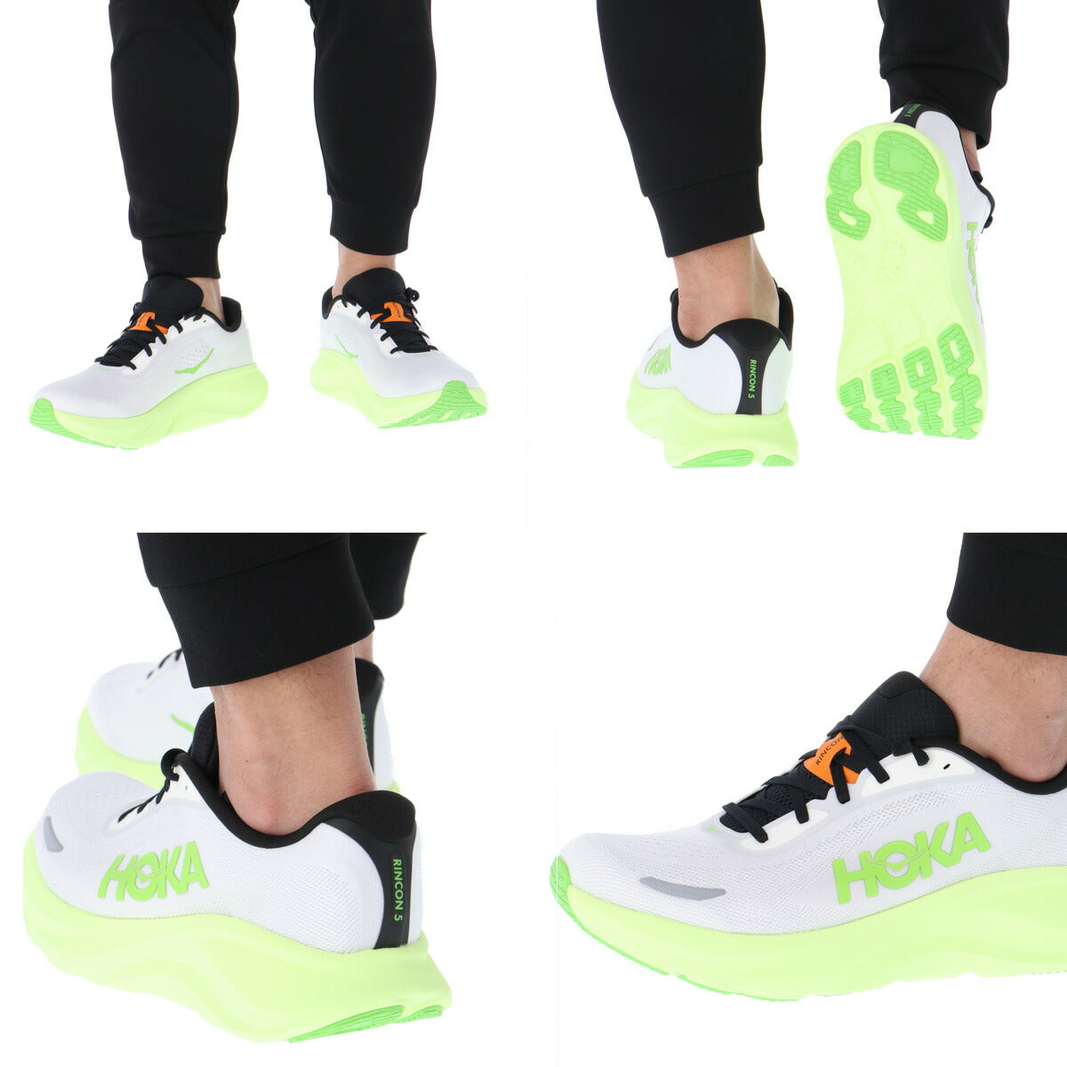 ホカ リンコン 5 シューズ メンズ ブランド ランニングシューズ ウォーキングシューズ ランニング マラソン スニーカー HOKA 黒 軽量 厚底 1176630 ブラック グレー 新作 大きいサイズ 有 スポーツ