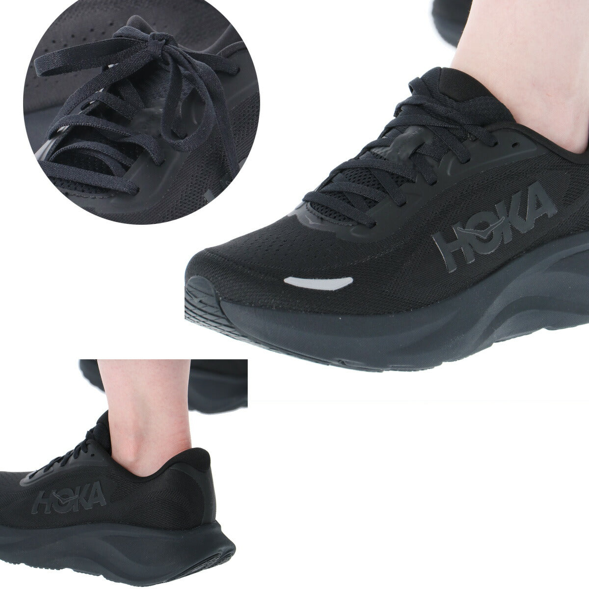 ホカ リンコン シューズ レディース ブランド ランニングシューズ ウォーキングシューズ ランニング マラソン スニーカー HOKA 黒 1176631 ブラック ブルー かわいい 大きいサイズ 有 スポーツ おしゃれ