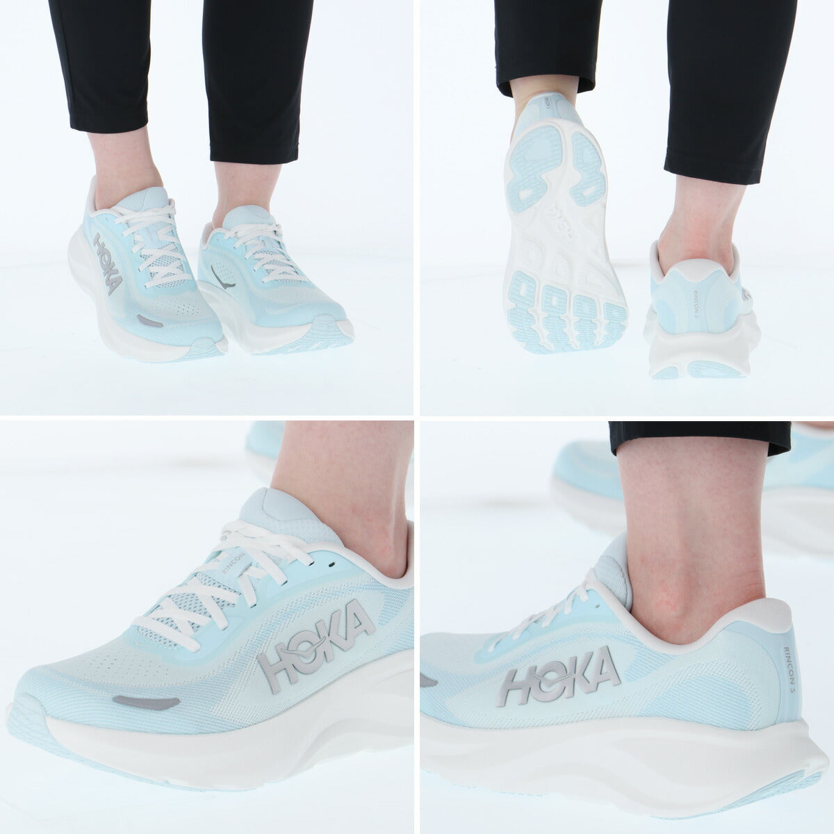 ホカ リンコン シューズ レディース ブランド ランニングシューズ ウォーキングシューズ ランニング マラソン スニーカー HOKA 黒 1176631 ブラック ブルー かわいい 大きいサイズ 有 スポーツ おしゃれ