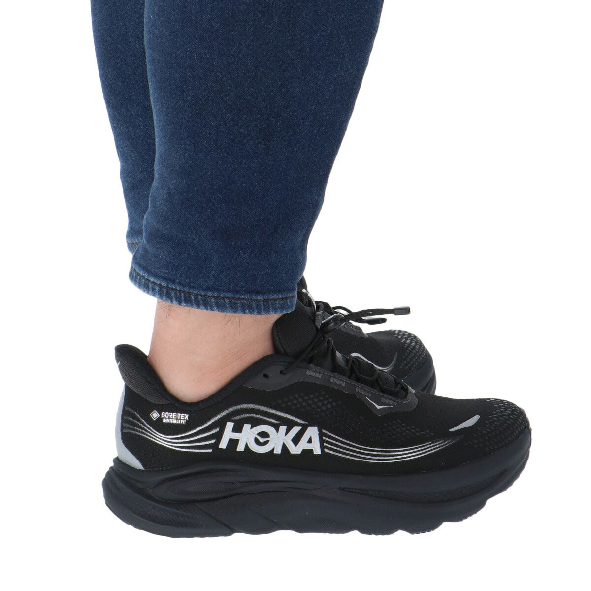 ホカ クリフトン11 シューズ メンズ ブランド ランニングシューズ ウォーキングシューズ ランニング マラソン スニーカー ランシュー HOKA ゴアテックス はっ水 撥水 黒 2E ワイド 防水 レインシューズ 1177542