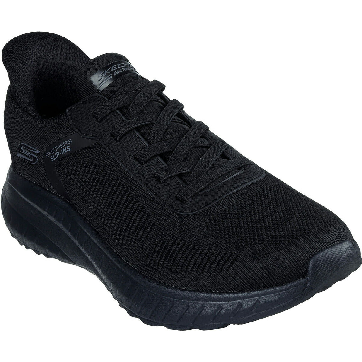 スケッチャーズ メンズ シューズ スリップインズ ボブススクアッドカオスソリッド SKECHERS シューズ 118312W