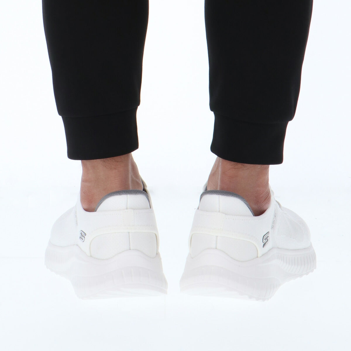 スケッチャーズ メンズ シューズ スリップインズ ボブススクアッドカオスソリッド SKECHERS シューズ 118312W