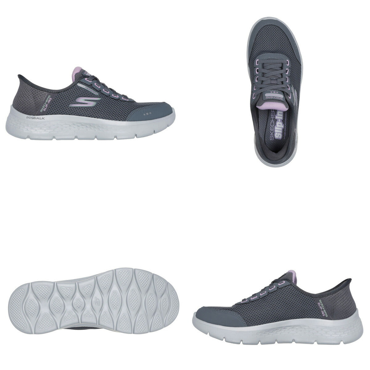 スケッチャーズ レディース シューズ スリップインズ SKECHERS シューズ 124846W