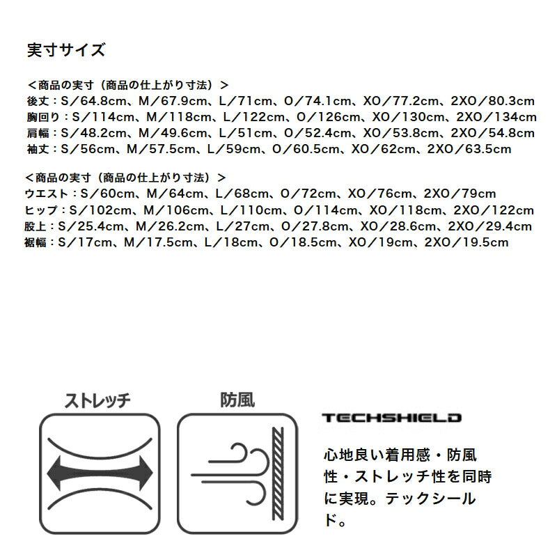 ミズノ ウインドブレーカー 上下 メンズ ミズノプロ テックシールド ブラック グレー 12JECW77