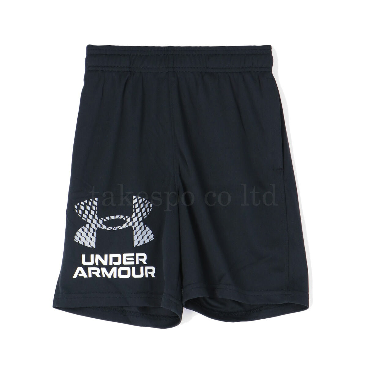 アンダーアーマー Tシャツ ハーフパンツ 上下 ジュニア UAテック ブラック ブルー 1363283