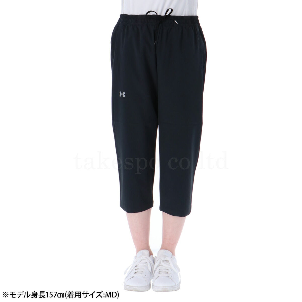 アンダーアーマー 7分丈パンツ レディース ブラック 1372743