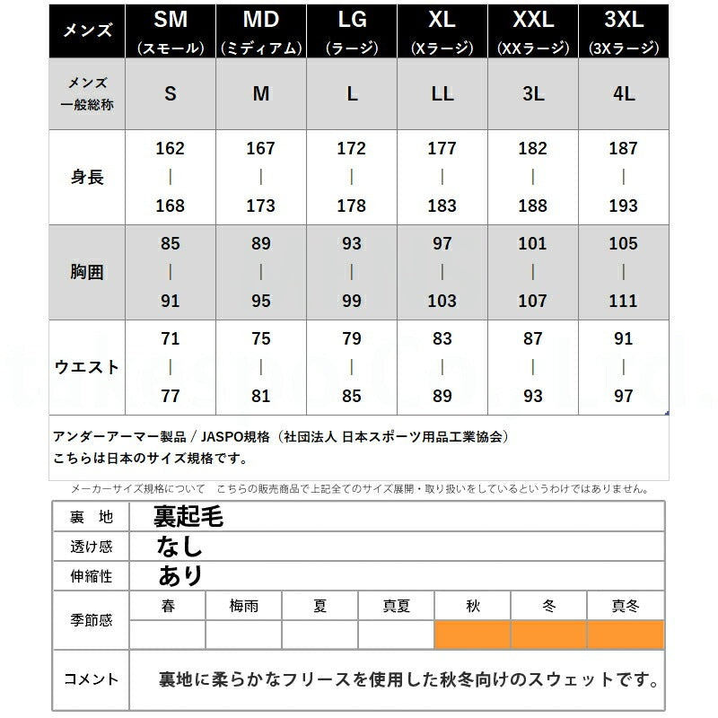 アンダーアーマー メンズ スウェットジャケット ライバルフリース UNDER ARMOUR アパレル 上 1379757