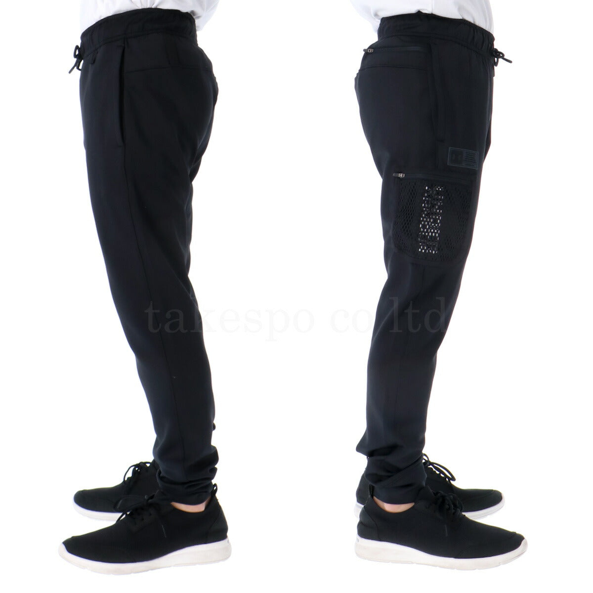 アンダーアーマー ジャージ 上下 メンズ ARMOUR SPRING KNIT ブラック ホワイト 1384812
